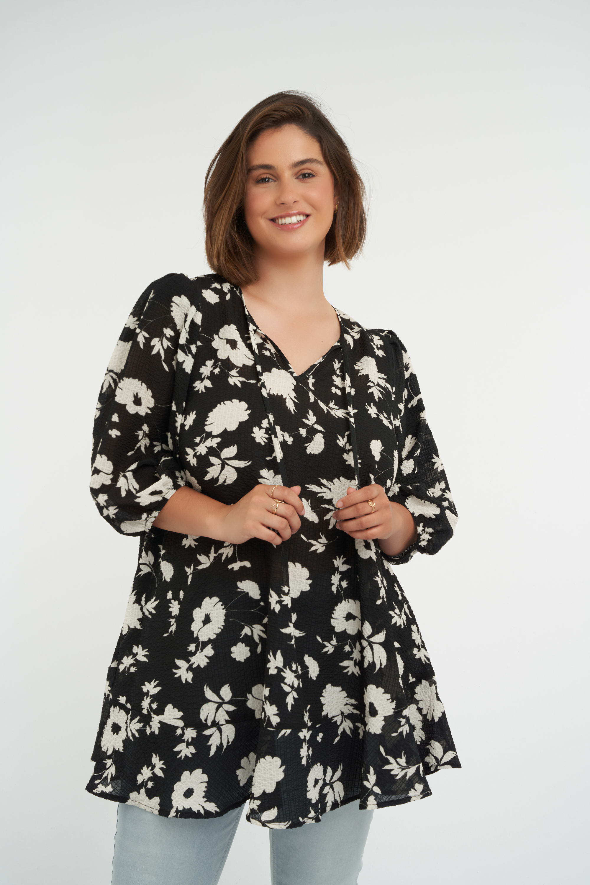 5} Blusa con estampado | Official MS Mode® online store