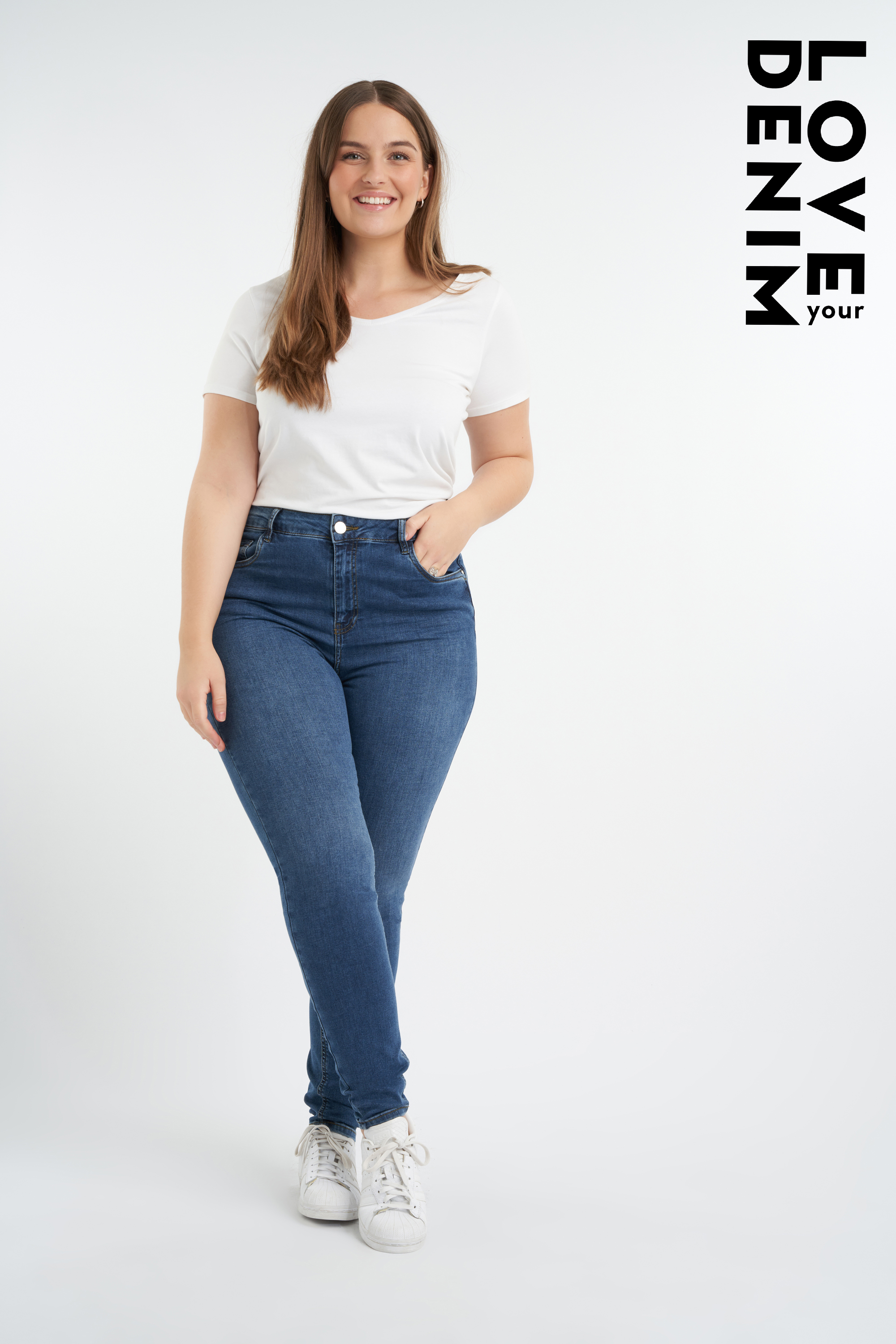 Vaqueros Mujer | Vaqueros SCULPTS de corte pitillo moldeadores Stonewash  Denim | msmode - Kirjaviisari