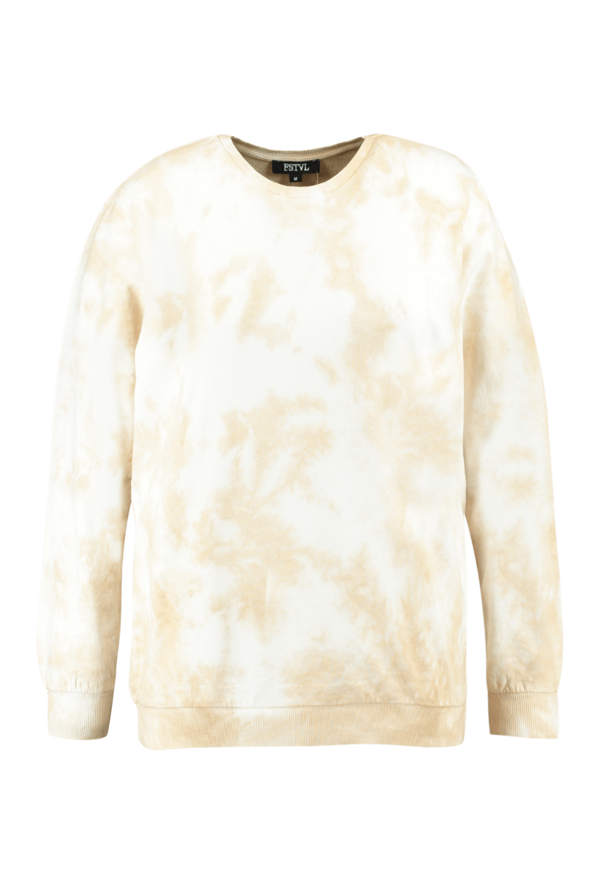 Suéter con estampado tie-dye image number null